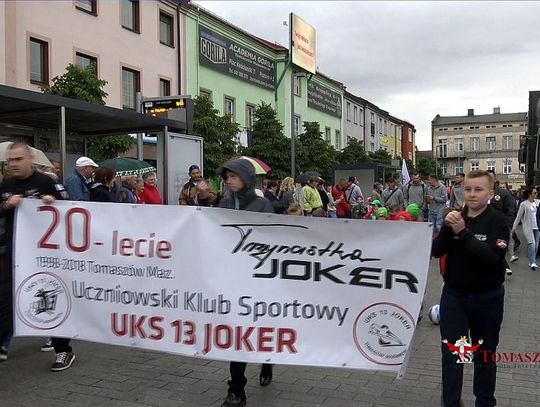 Parada uliczna na Dniach Tomaszowa 2018