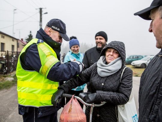 Odblaskowe Święta w gminie Ujazd