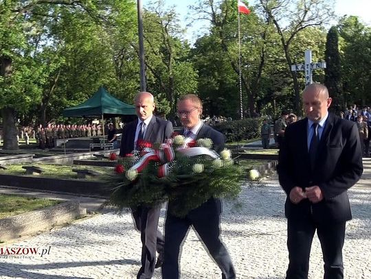 Uroczystość z okazji 73.  rocznicy zakończenia II wojny światowej