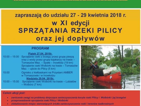 Raz jeszcze posprzątają Pilicę
