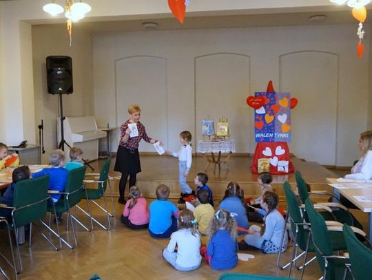 Dzień św. Walentego w Bibliotece