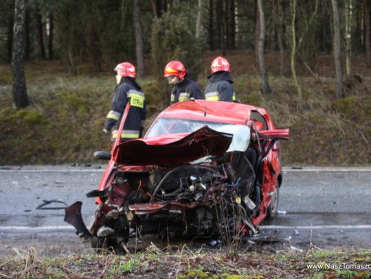 Tragiczny finał wypadku. Kierowca Fiata nie żyje