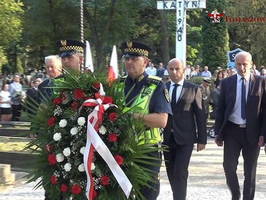 Uroczystość związana z uczczeniem 79. rocznicy wybuchu II wojny światowej