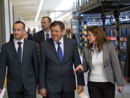 Wicepremier Piechociński z wizytą w Grupie Paradyż Wicepremier Piechociński z wizytą w Grupie Paradyż