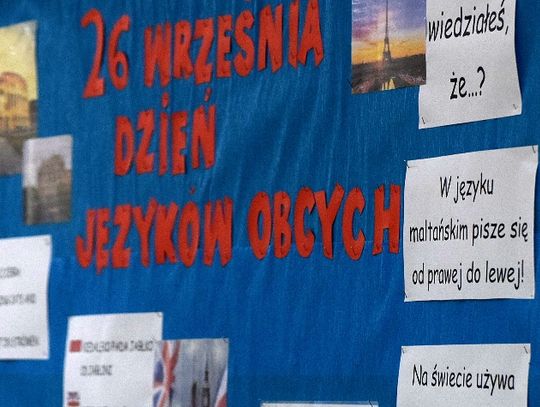 Dzień języków europejskich w szkole podstawowej nr 8.