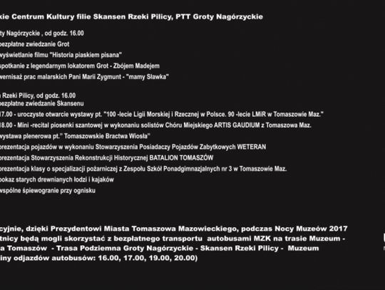 Noc muzealnych atrakcji