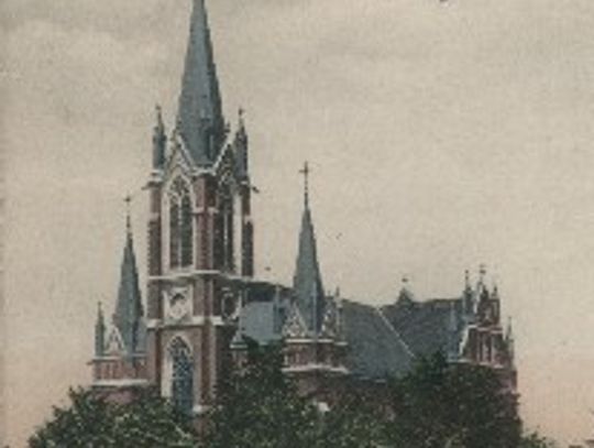 Kościół Ewangelicki - Pocztówka ze zbiorów kolekcjonera Grzegorza Węglarskiego