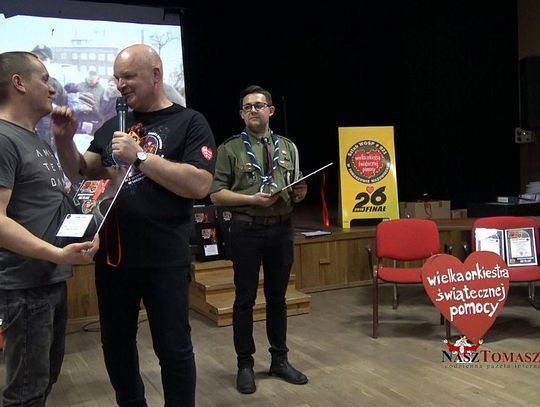 Podsumowanie 26. Finału Wielkiej Orkiestry Świątecznej Pomocy w Tomaszowie Mazowieckim