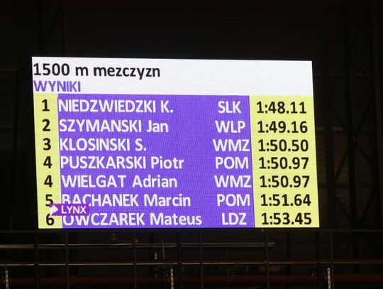 MP w łyżwiarstwie szybkim: Pilica z kolejnymi medalami MP w łyżwiarstwie szybkim: Pilica z kolejnymi medalami