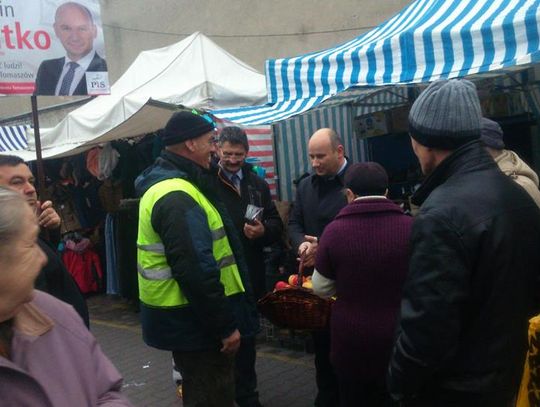 Dziękował i prosił o głosy