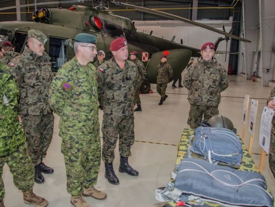 Wizyta Dowódcy Wojsk Lądowych Kanady w 25BKPow.