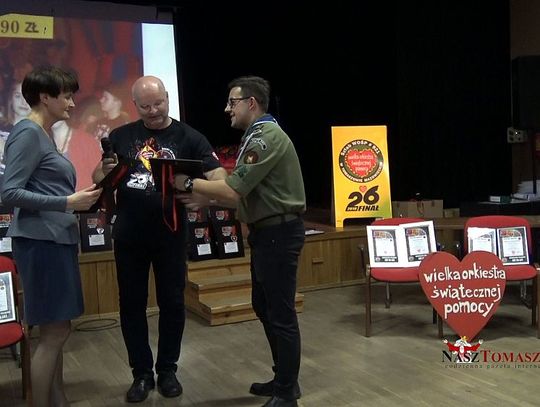 Podsumowanie 26. Finału Wielkiej Orkiestry Świątecznej Pomocy w Tomaszowie Mazowieckim