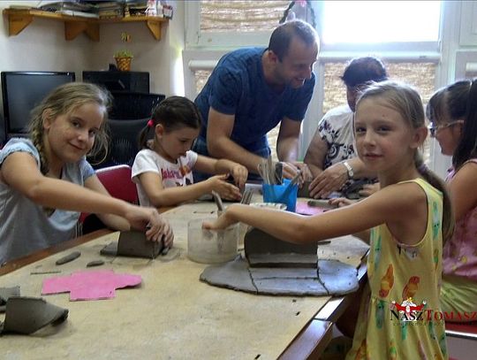 Warsztaty ceramiczne w Miejskim Centrum Kultury, filia "Tkacz"
