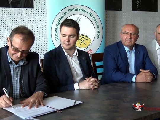 Podpisanie porozumienia przedwyborczego w Opocznie Podpisanie porozumienia przedwyborczego w Opocznie