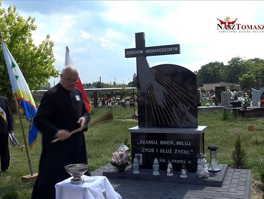 Poświęcenie Pomnika Dziecka Nienarodzonego