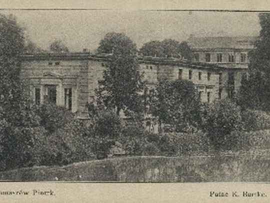 Pałac fabrykantka C. Bartke - Pocztówka ze zbiorów kolekcjonera Grzegorza Węglarskiego