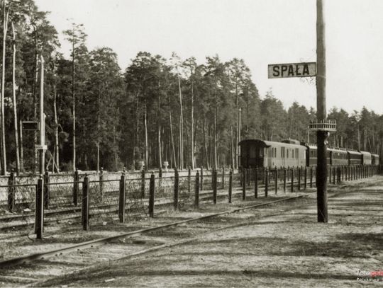 Stacja w Spale w latach 1939-1944