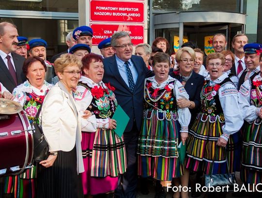 Prezydent Komorowski odwiedził Tomaszów - fotoreportaż Roberta Balickiego