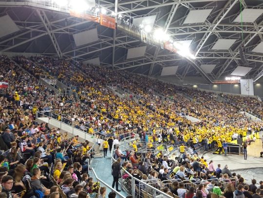 Obserwowali siatkarskie zmagania Obserwowali siatkarskie zmagania