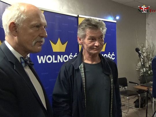 Janusz Korwin-Mikke w Tomaszowie Mazowieckim