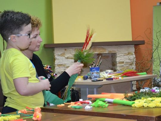 Wielkanocne palmy w filii „Tkacz”