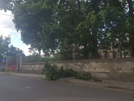 Wiało w mieście i nie tylko