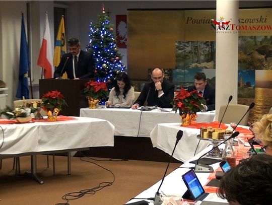 XLII sesja Rady Powiatu w Tomaszowie Mazowieckim