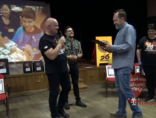 Podsumowanie 26. Finału Wielkiej Orkiestry Świątecznej Pomocy w Tomaszowie Mazowieckim