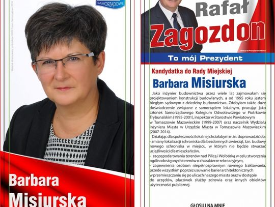 Kandydują z listy Prezydenta Kandydują z listy Prezydenta