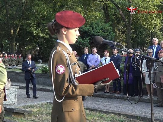 Uroczystość związana z uczczeniem 79. rocznicy wybuchu II wojny światowej