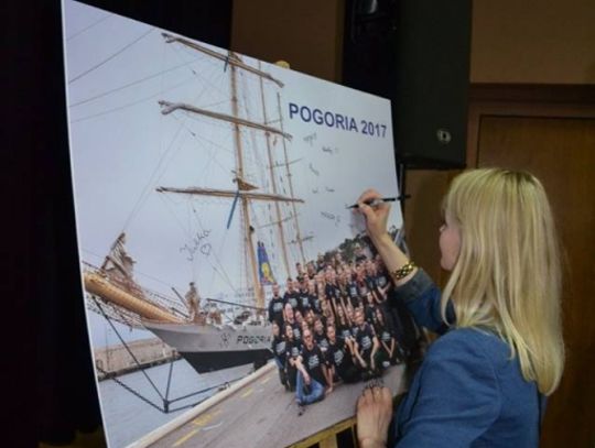 Tomaszowianie w rejsie na Pogorii