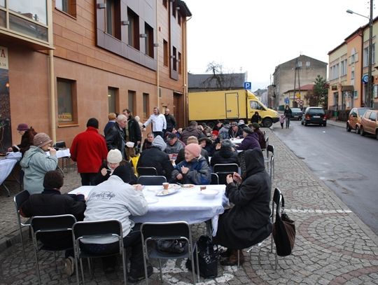 U Dębców Wigilia dla bezdomnych i samotnych