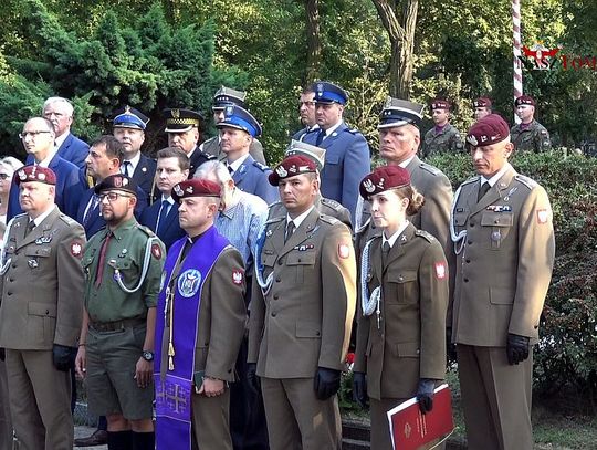 Uroczystość związana z uczczeniem 79. rocznicy wybuchu II wojny światowej
