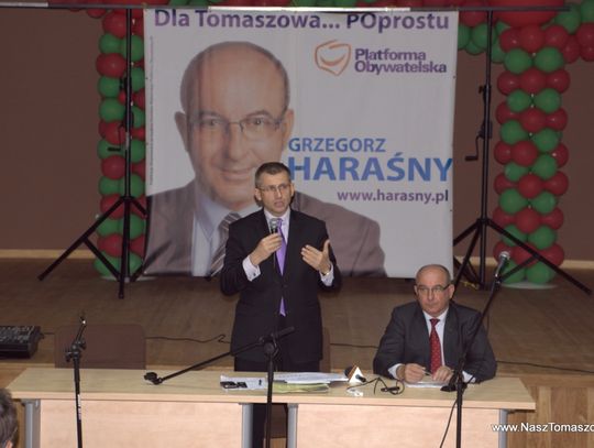 Minister Kwiatkowski w Tomaszowie