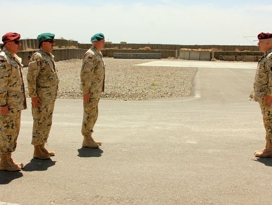 Żołnierze XIII zmiany będą wspierać i doradzać w Ghazni Żołnierze XIII zmiany będą wspierać i doradzać w Ghazni