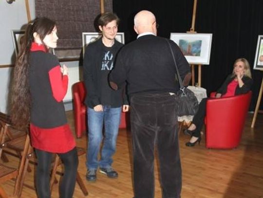 Dawid Krośnia w “Saloniku ARTystycznymm”