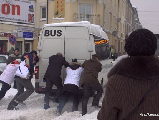 Przysypało wszystko na biało