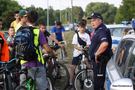 Masa krytyczna na ulicach Tomaszowa Mazowieckiego