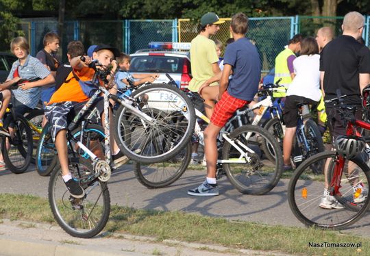 Masa krytyczna na ulicach Tomaszowa Mazowieckiego