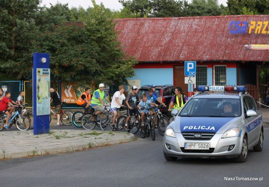 Masa krytyczna na ulicach Tomaszowa Mazowieckiego