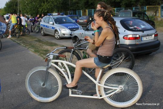 Masa krytyczna na ulicach Tomaszowa Mazowieckiego