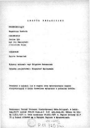 Rocznik Statystyczny Miasta Tomaszowa Mazowieckieg - strona 4